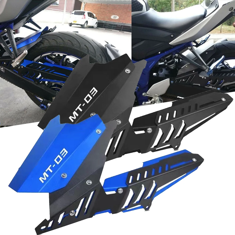 

For YAMAHA YZFR25 YZFR3 YZF R25 R3 MT03 MT25 MT-03 2015-2020 2019 2018 2017 Motorcycle Rear Fender Mudguard Chain Guard Cover