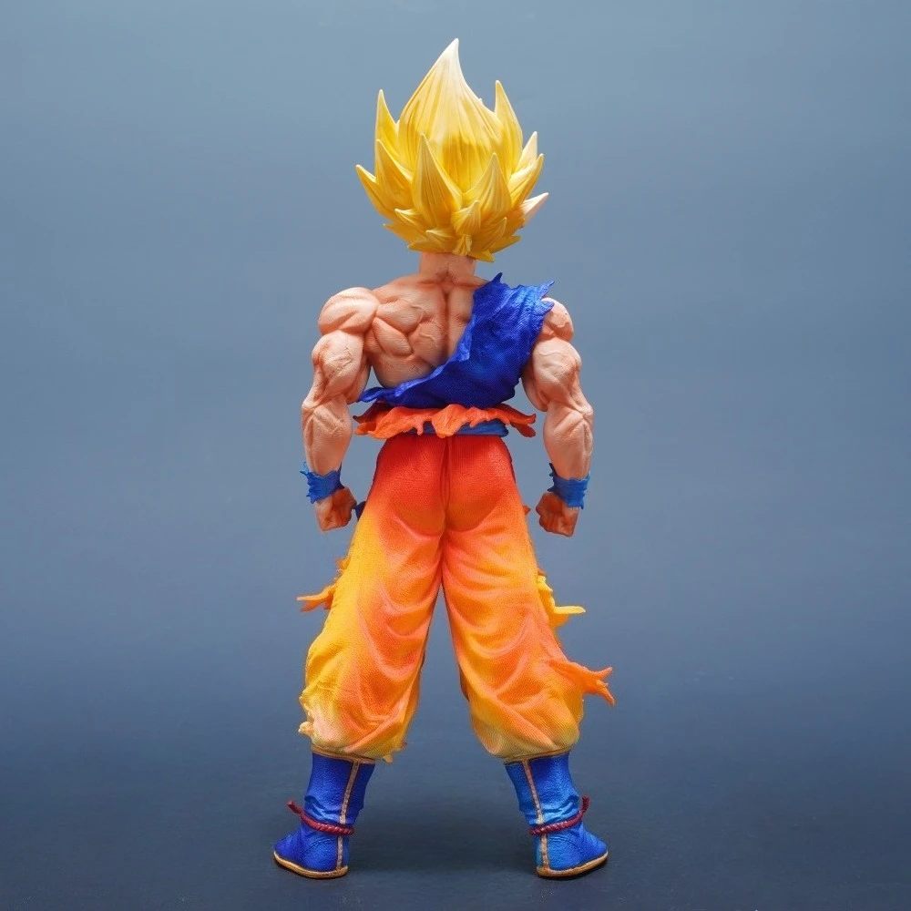 28-30.5cm 애니메이션 드래곤 볼 피규어 손오공 액션 피규어 Pvc Kakarotto 동상 데스크탑 Ornamen 컬렉션 모델 장난감 선물