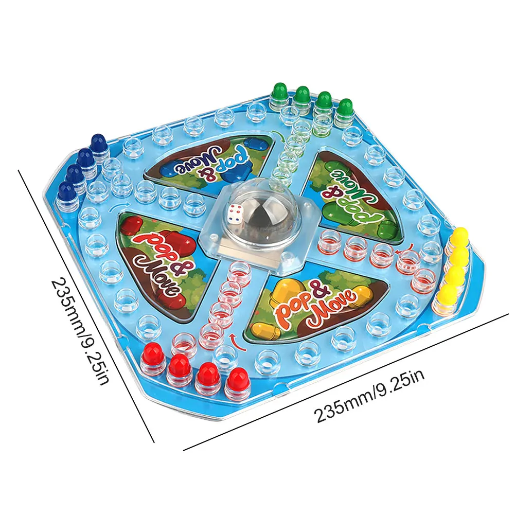 Meerdere spelers Bordspellen Leuk familiespel Race tot basis Bordspel Onderwijs Speelgoed Bordspellen Beste cadeaus voor kinderen Kind