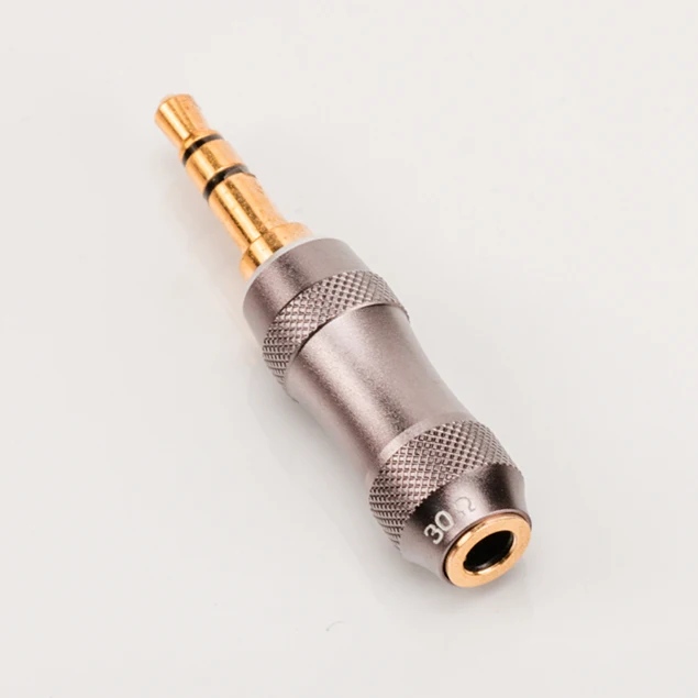 DUNU Earphone Impedance Plug 30 ohm 75 Ohm 3.5mm jack Noise Cancelling adapter Resistance Reduce Noise Filter Plug