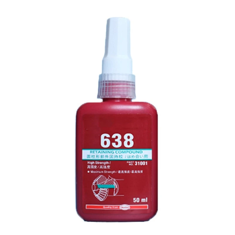 

Screw Metal Parts Anaerobic Adhesive 638 Sealing Oil Resistance