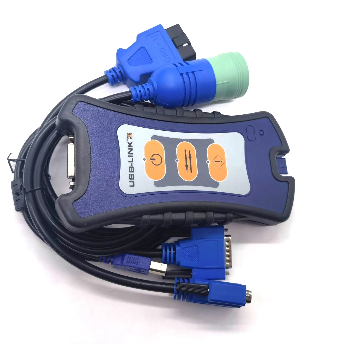 For NEXIQ USB Link Diesel Truck Interface Diagnostics OBD Fault Detector for Heavy Duty Truck Diagnostic Tool CAN FD DOIP