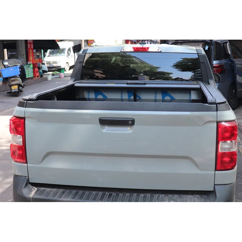 High Quality Retractle Roll Up Tonneau Cover Ranger XL XLS XLT Raptor Maverick Pickup Truck Bed