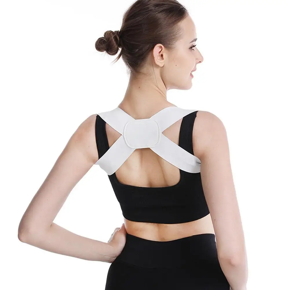 

Invisible Back Posture Corrector Trainer Adjustable Shoulder Brace Straight Holder Clavicle Support For Men Women Adult Children