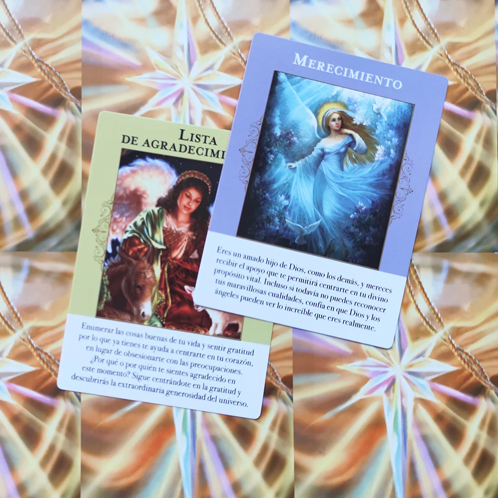 Angels of Abundance Oracle Cards: A 44-Card Deck (Spanish Edition)Doreen Virtue
