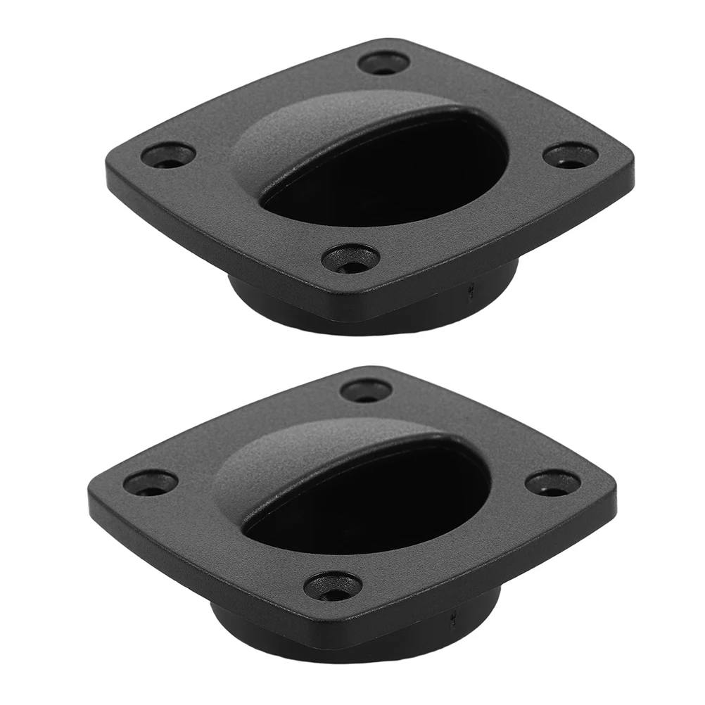 

2 set Marine Hatch Boat Latch Handle Flush Mount Side Hinged Door Fastener Nylon Durable Material Sleek Versatile