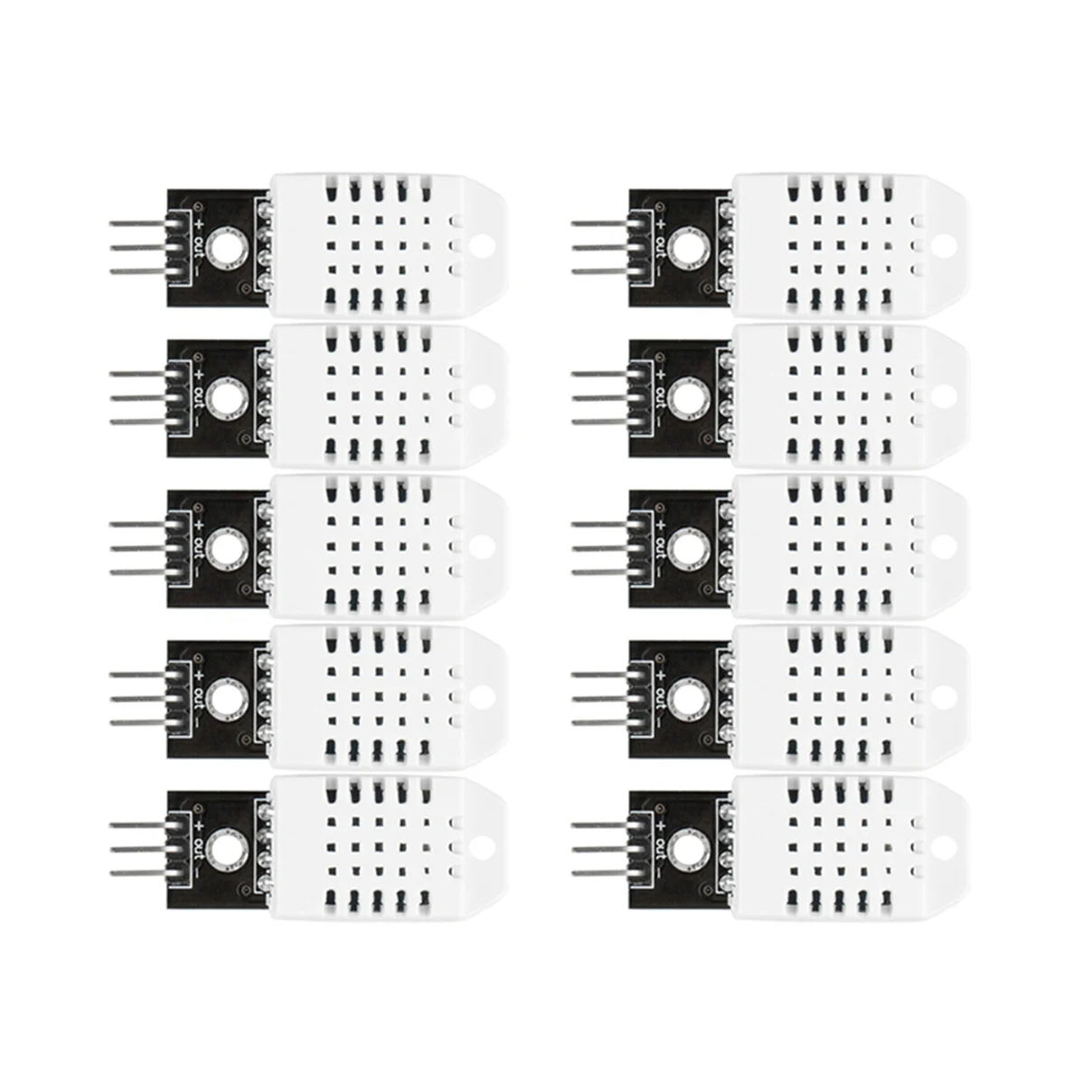 10 PCS DHT22 Digital Temperature and Humidity Sensor Temperature and Humidity Module AM2302 Electronic Building Blocks