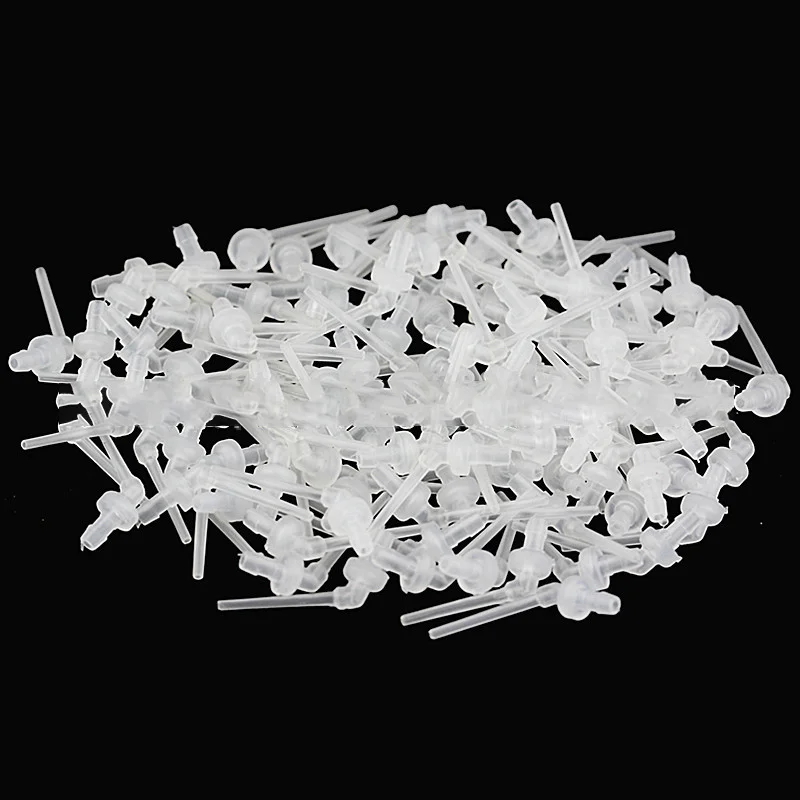 100 Pieces Oral Silicone Rubber Mixing Head Dental Lab Dentist Special Dental Accessories Dental Supplies