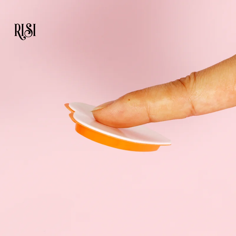 RISI 20/lot Wimpern Kleber Ständer Halter Wimpern Verlängerung Liefert Klebstoff Palette Kunststoff Auge Wimpern Kleber Halter Lash Werkzeuge
