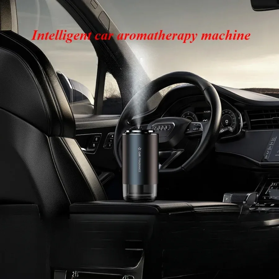 

Car Aromatherapy Device - Intelligent Machine with Automatic Spray, Works with Car Start/Stop, Helps Reduce Odors