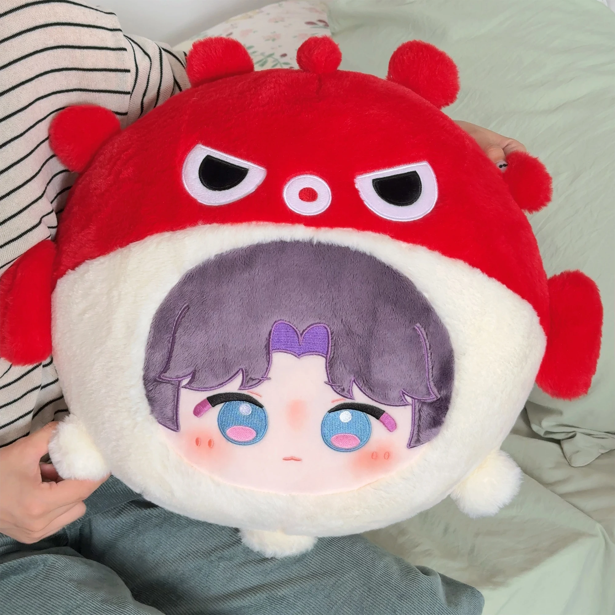 Amor y espacio profundo que rodean Xavier Rafayel Zayne Caleb Sylus lindo almohada 50cm muñeca de algodón regalo enviar a amigos