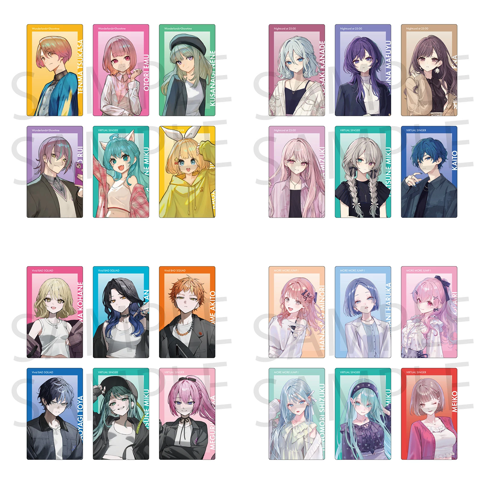 SEKAI PROJECT Illustrator Coll - Board Game Research ulasan dan harga