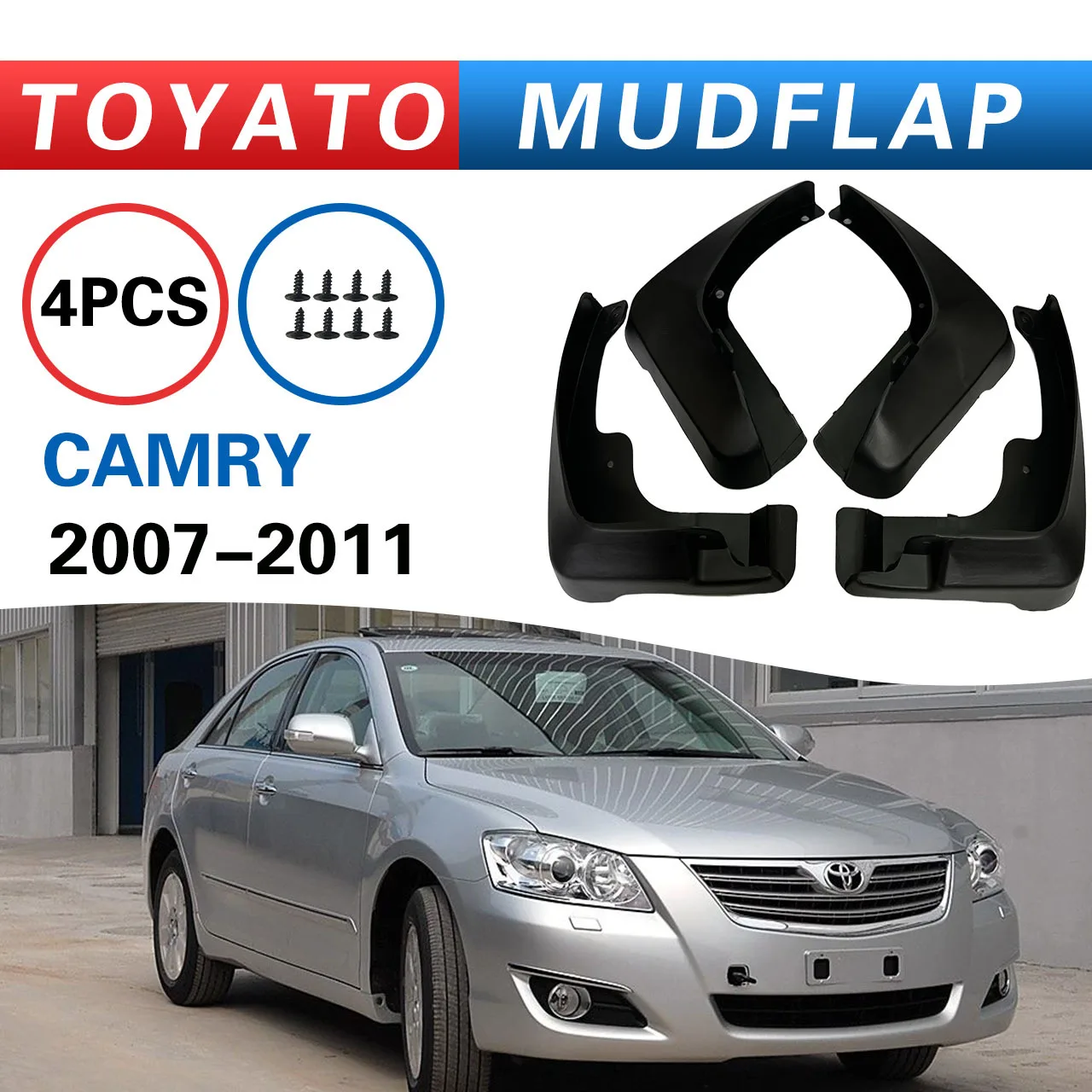 

Для TOYOTA Camry 2007-2011, брызговик, крыло переднего и заднего колеса