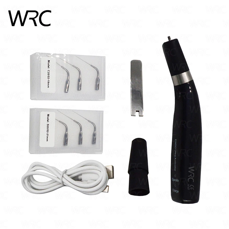 High Performance Dental Wireless Ultrasonic Operation Endo Activator Black Endo Ultra Activator