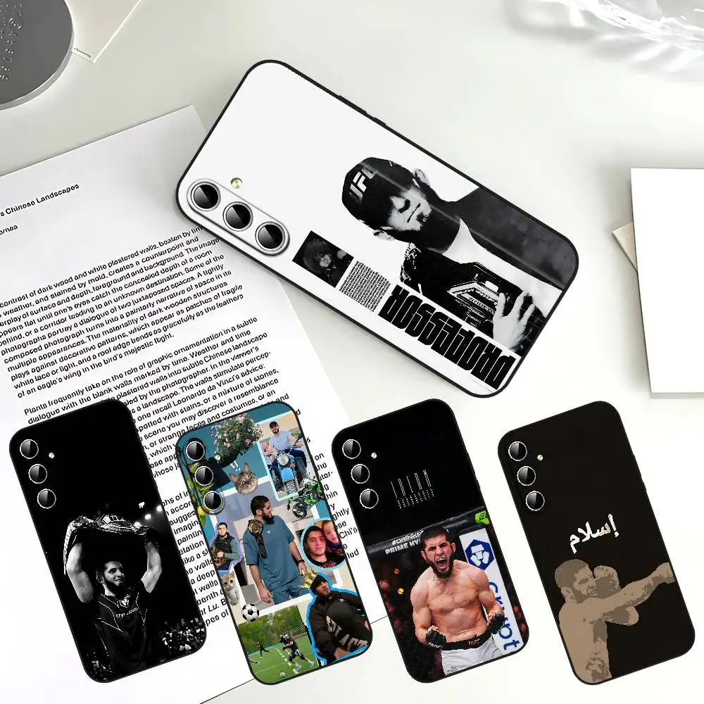P4P Islam M-Makhachev Handyhülle für Samsung Galaxy S21 S22 S23 S24ULTRA S25ULTRA FE Ultra Plus5G A52S S26 Soft Cover