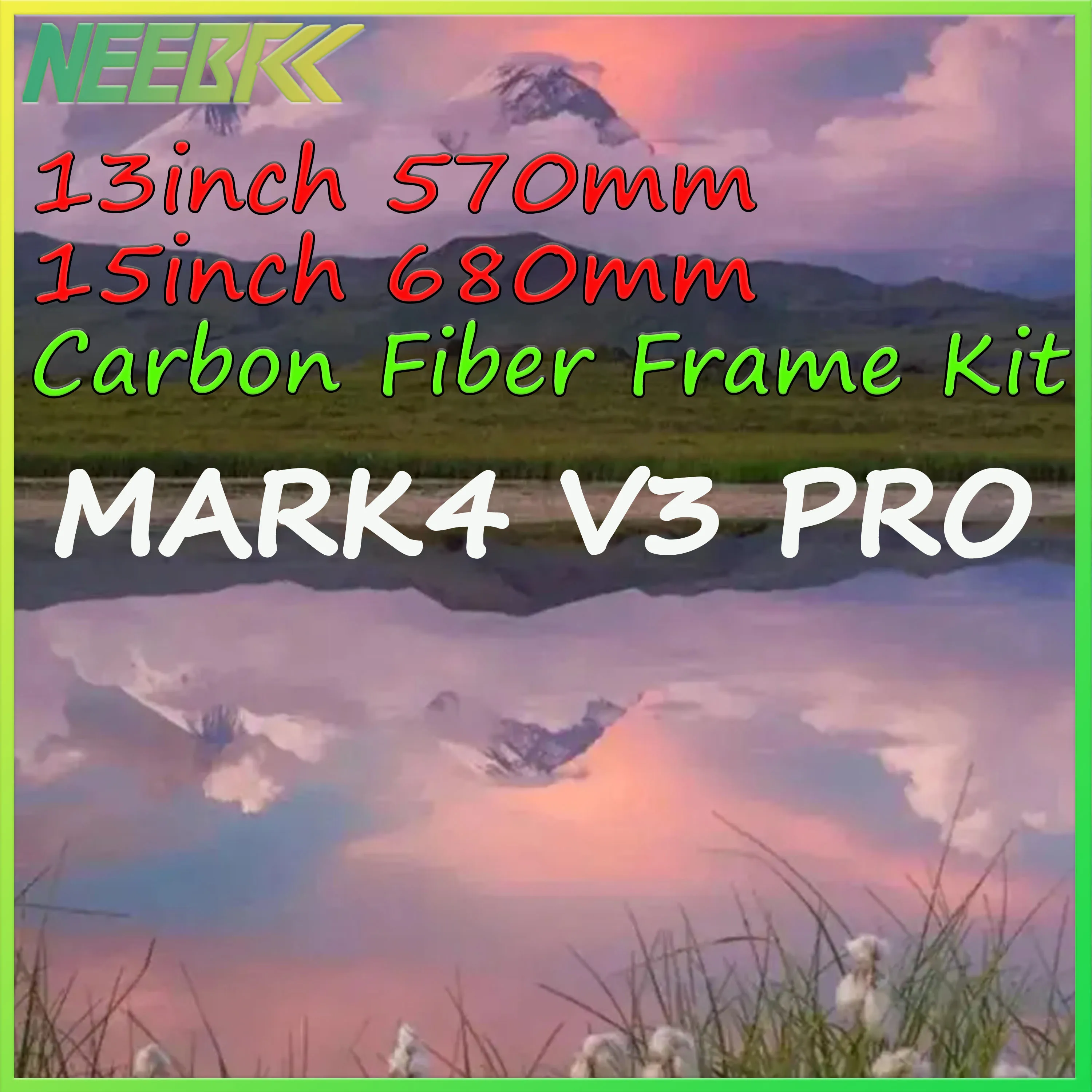 

MARK4 V3 Pro Frame Kit 13inch 570mm 15Inch 680mm Carbon Fiber Drone Rack for RC Quadcopter FPV Freestyle Long Range Plane DIY