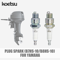 KOETSU Spark Plug - For YAMAHA PARSUN HANGKAI Outboard Boat Engine Parts Kit Two-Stroke 2-200 HP 94702-00040 94702-00160