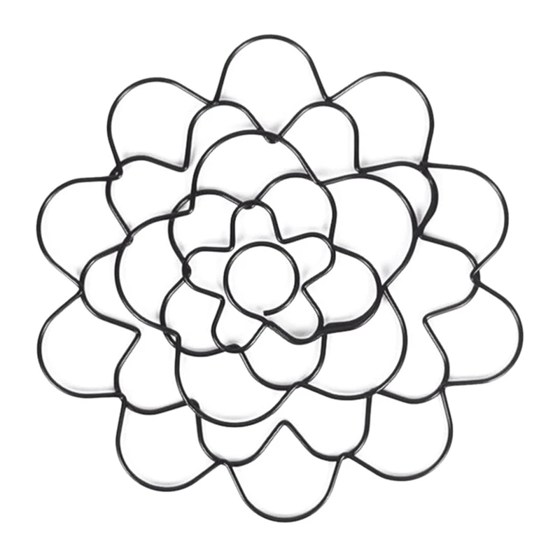

Wire Flower Arranging Tool- Flower Frog, Reusable, Bendable Flower Grid Black
