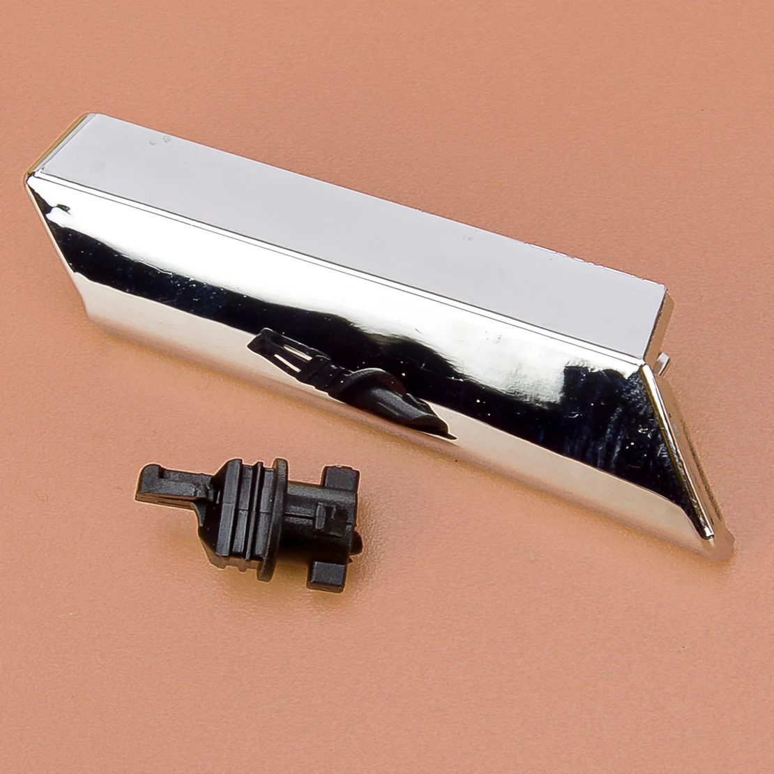 

8520730031 Car Right Side Headlight Washer Nozzle Cover with Clip Fit for Lexus GS300 GS430 GS350 GS460 GS450h Silver Plastic