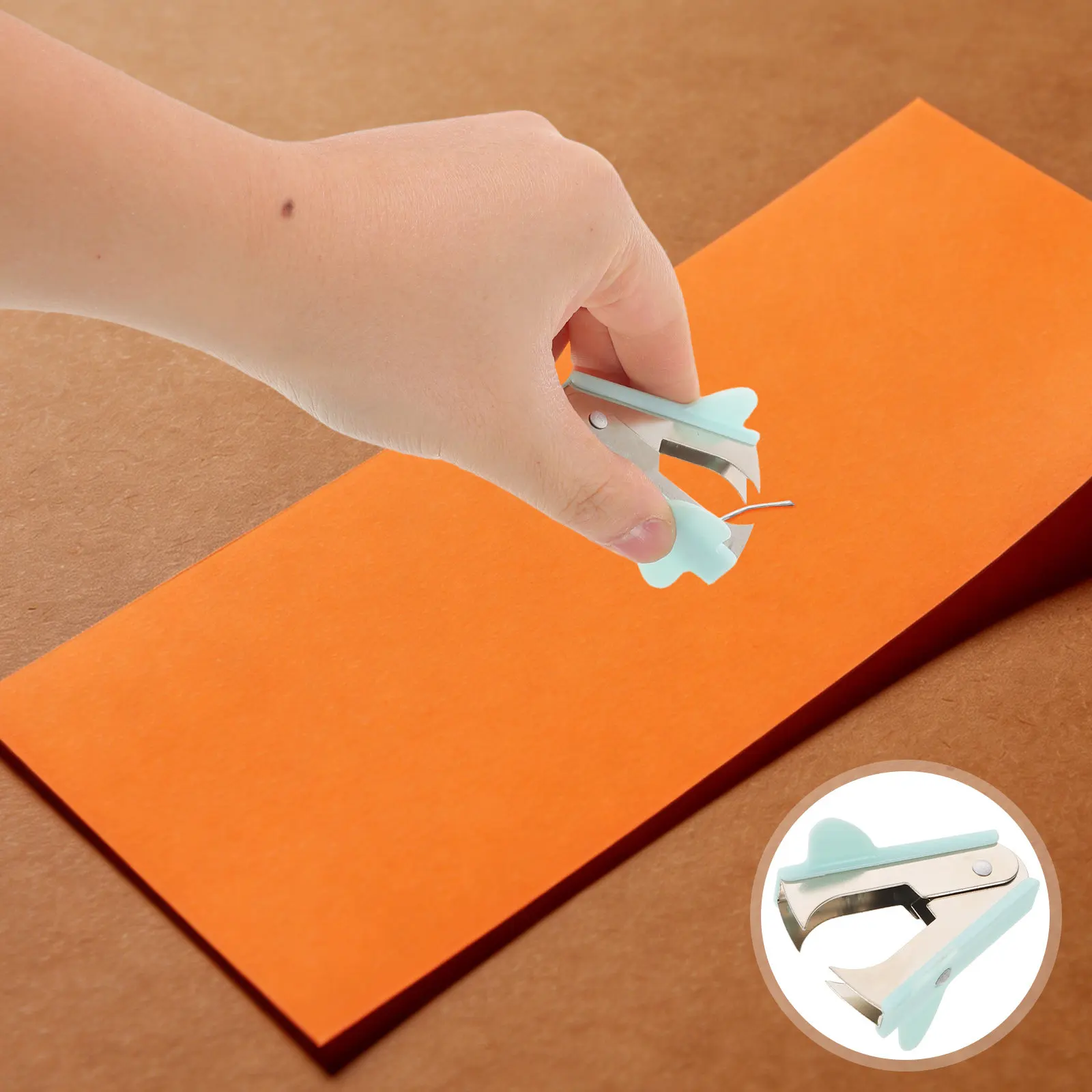 2Pcs Staple Remover Office Desk Metal Stapler Removal Tool Ergonomic Portable Paper Stapler Extractor for School Home Heavy Duty