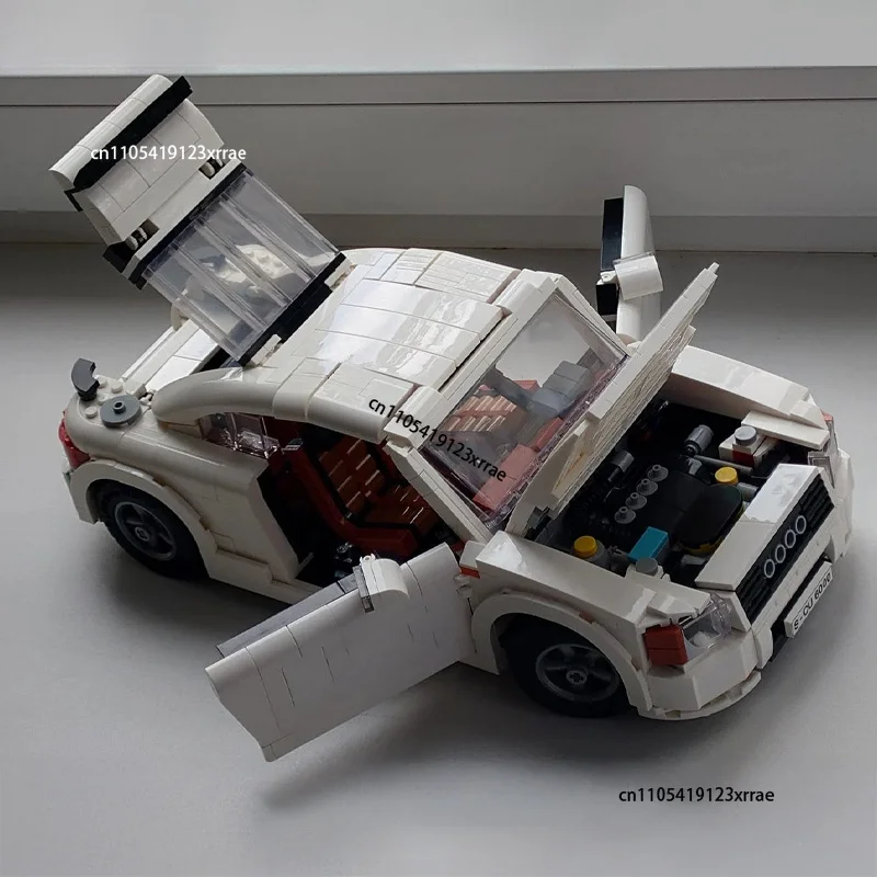 MOC TT Tourist Trophy Supercars Building Blocks DIY Champions Vehicle Sport Coupe Roadster Assembly Bricks Toy Birthday Gift