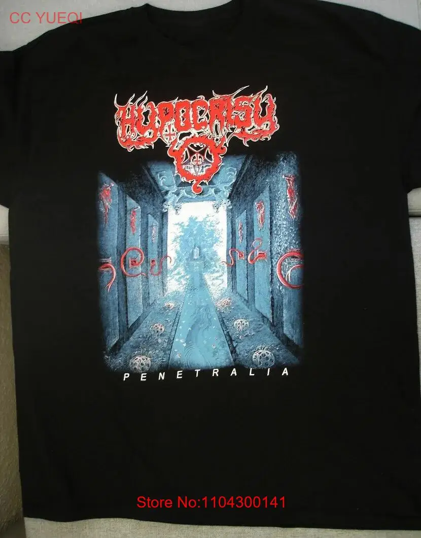 Hypocrisy Penetralia T-Shirt Short Sleeve Cotton Black Unisex S to 2345XL HC1994