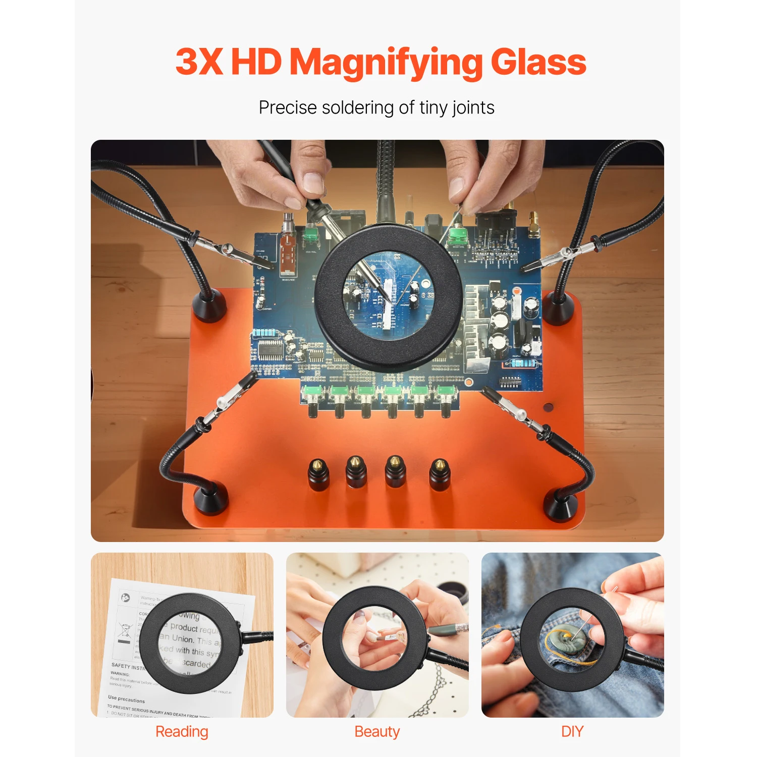 SucceBuy Magnetic Helping Hand - огляд і ціна Electronics Repair Hobby