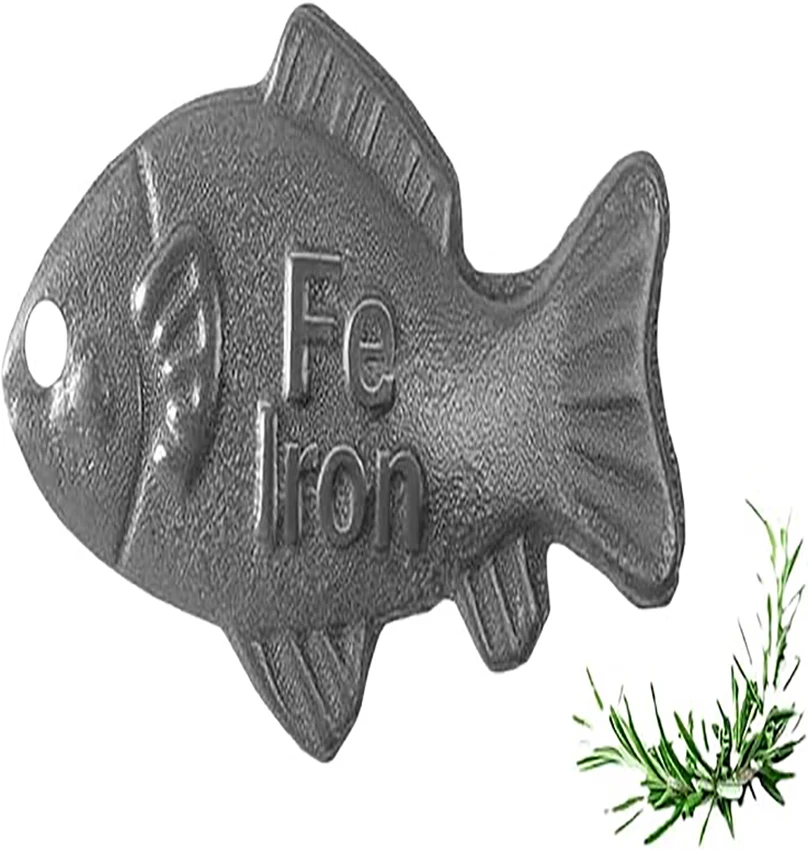 Cooking Iron Fish Supplement Safe Healthy Kitchen Tool Natural Iron Source for Home Cooking Daily Meals 1Pack
