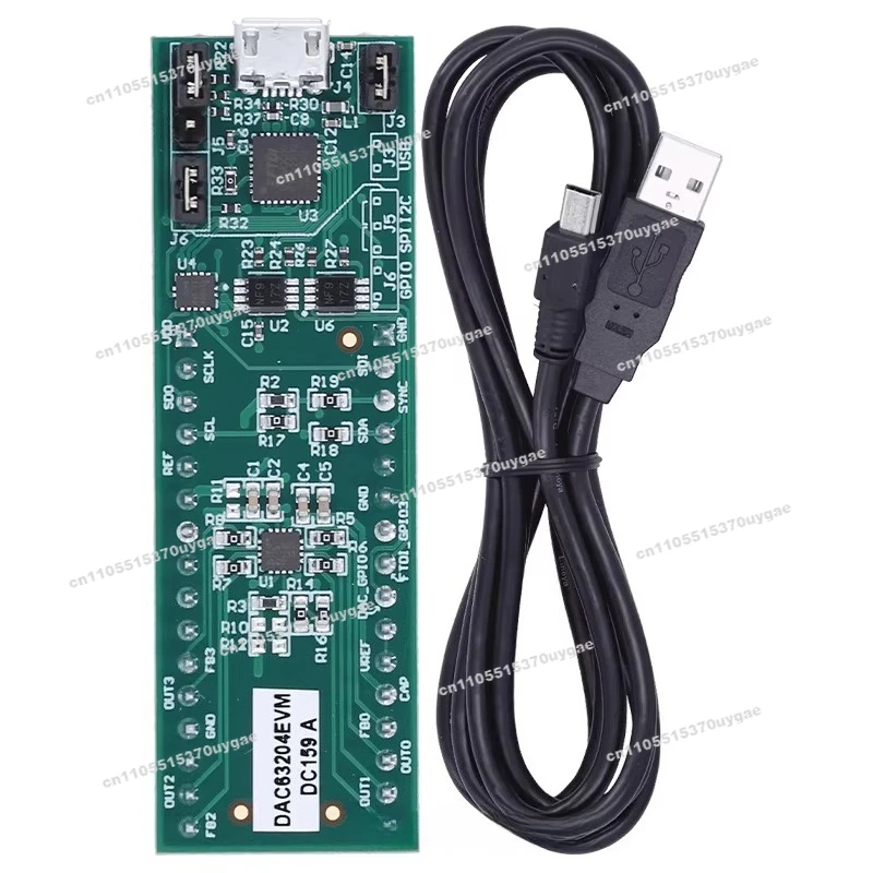 DAC63204EVM DAC63204 Quad 12-Bit Intelligent DAC Evaluation Module