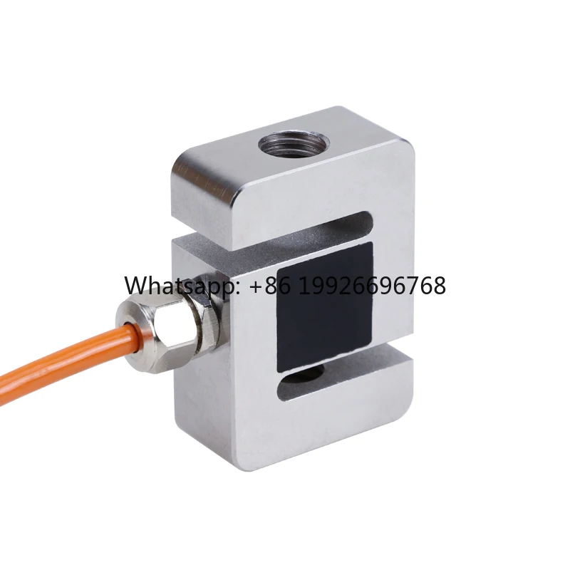 

S Type Load Cell 100kg Force Sensor Pull Type Weight Sensor for Automobile Press-Fitting