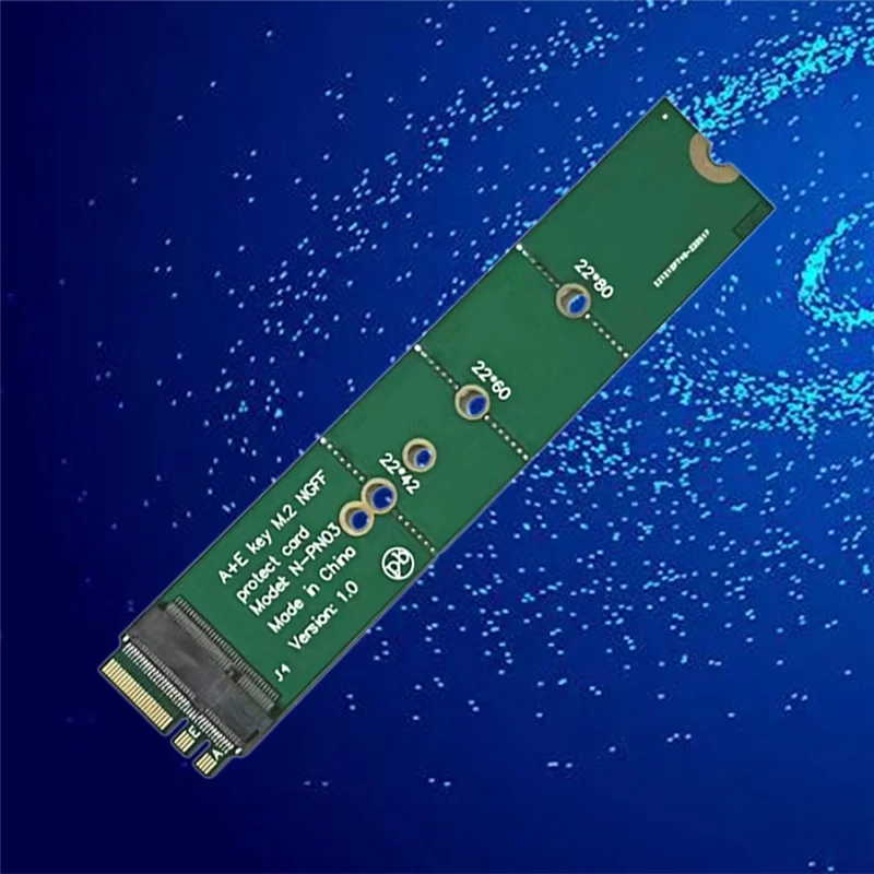 Wifi Wireless Card Extension Adapter Protection Card Network Card For A+E Key E-Key M.2 NGFF Multi-Functional Network Card-N35R