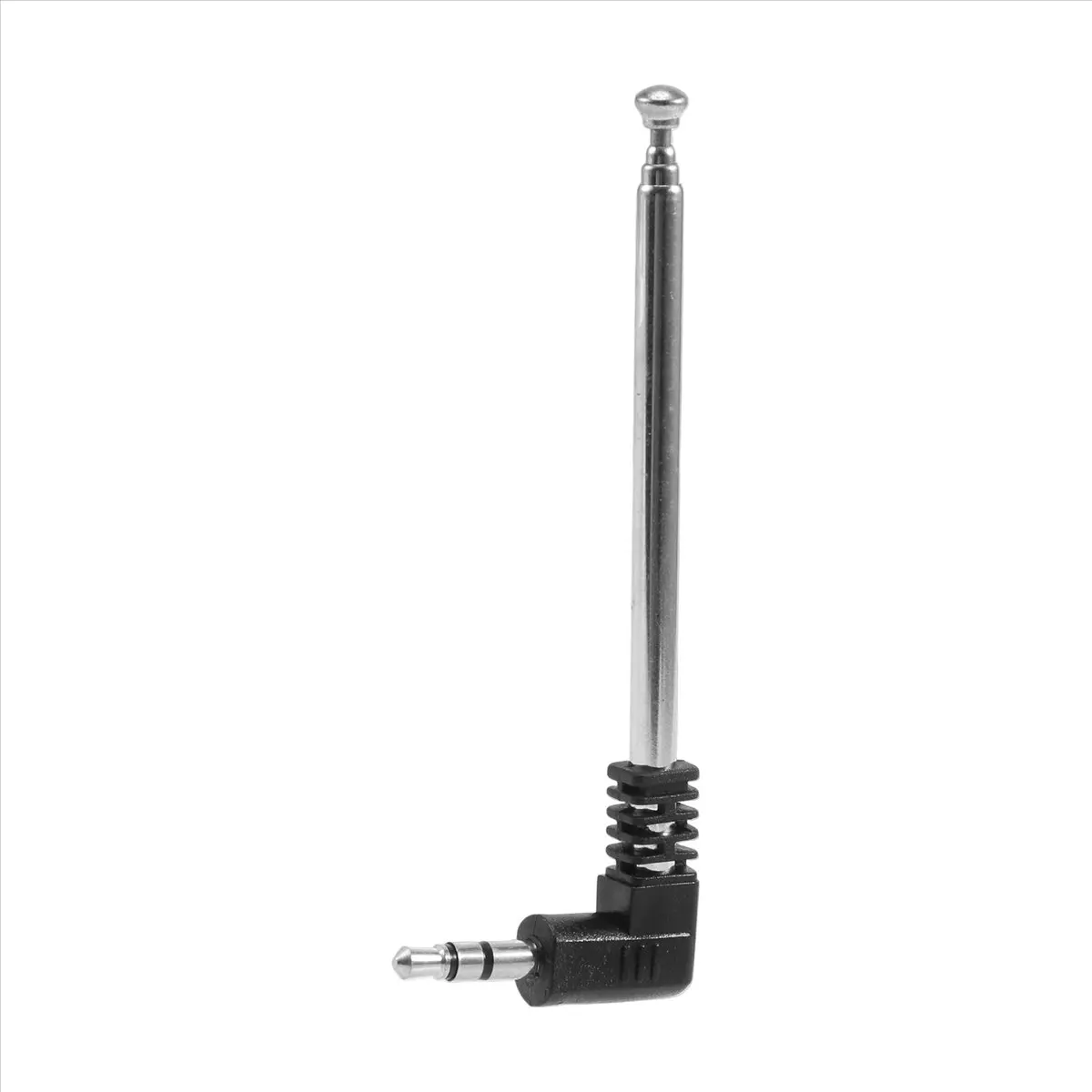 AT304 Premium-22.5cm 4 Section Telescoping AM FM Radio Antenna 3.5mm Plug