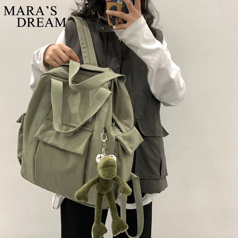 Mara\'s Dream Backpacks Women Waterproof Large Capacity Travel Laptop Bag Student Unisex Couple Schoolbag Harajuku Trendy Handbag