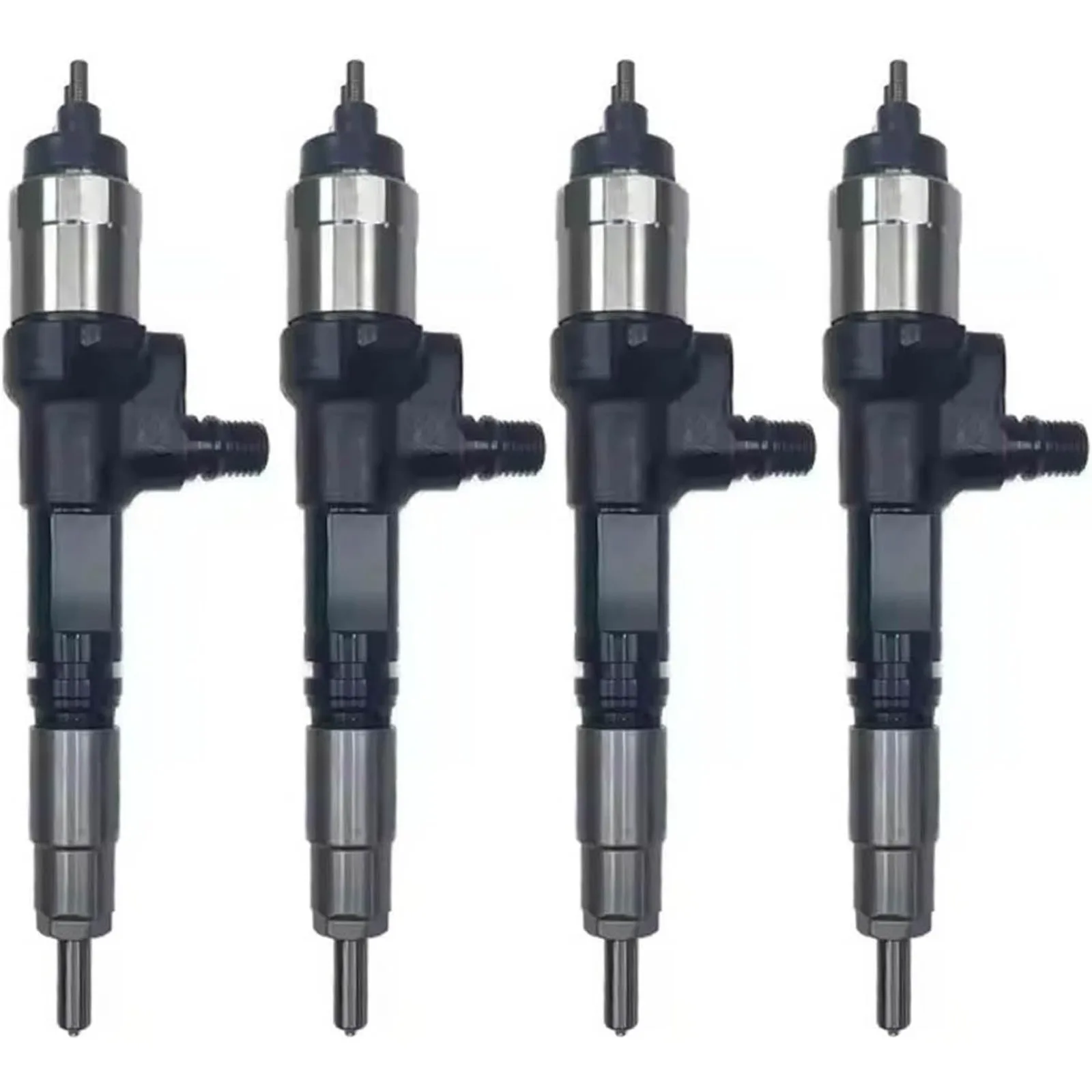 4pcs Fuel Injector 1J500-53050 1J500-53053 095000-6800 Fits For Kubota M8560HD M9960HD M4N-071HD12 Engine V3800 V3800D V3800DI
