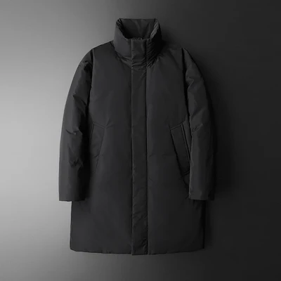 2024 nueva llegada chaqueta de invierno 80% chaquetas de pato blanco hombres, moda para hombre espesar cálido parkas gabardina tamaño M-XXXL