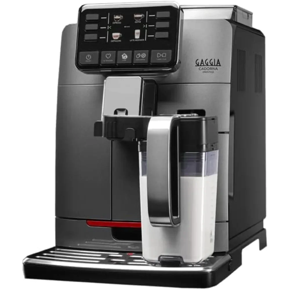 Macchina per caffè Espresso Super automatica, media, 60.8 fl.oz. Antracite