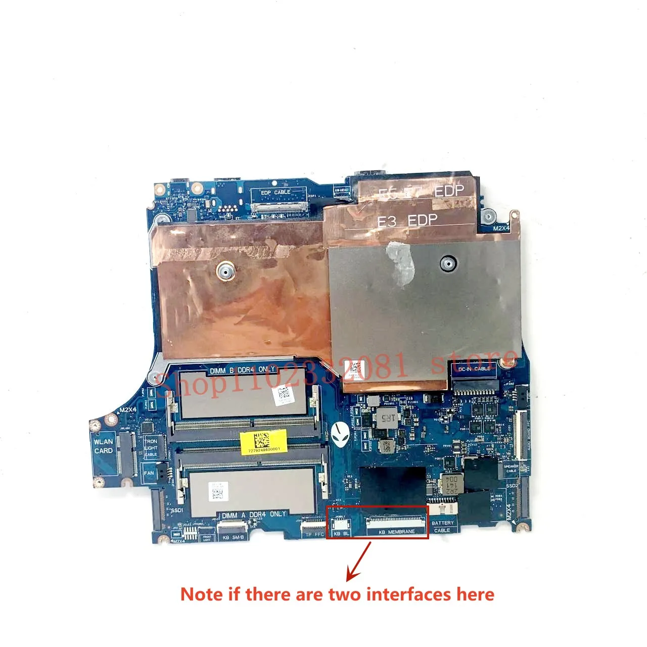 CN-0F8CRX 0F8CRX F8CRX For DELL M15 R5 Laptop Motherboard LA-K453P With Ryzen 7 5800H CPU GN20-E3-A1 RTX3060 100% Tested Good