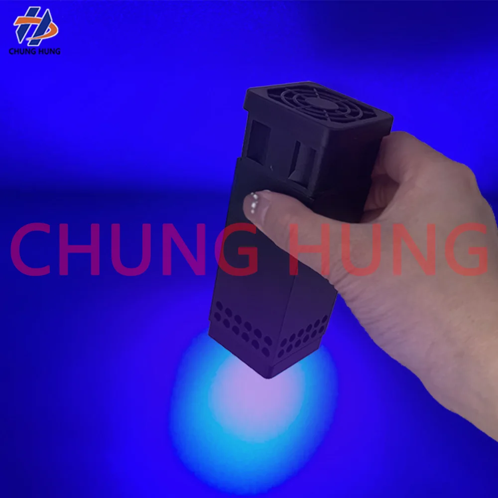 Handheld High-Power UV Curing Lamp 395nm/365nm/385nm/405nm/Mixed Wavelength Fast Drying Inkless Green Oil UV Glue Curing Lamp