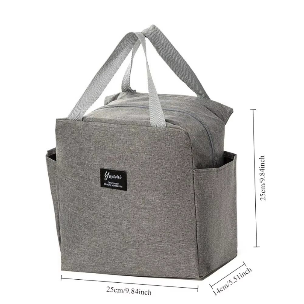 Large Capacity Cooler Bag Oxford Portable Zipper Thermal Lunch Bags Insulated Freezer Bag Camping Picnic Bag image 4