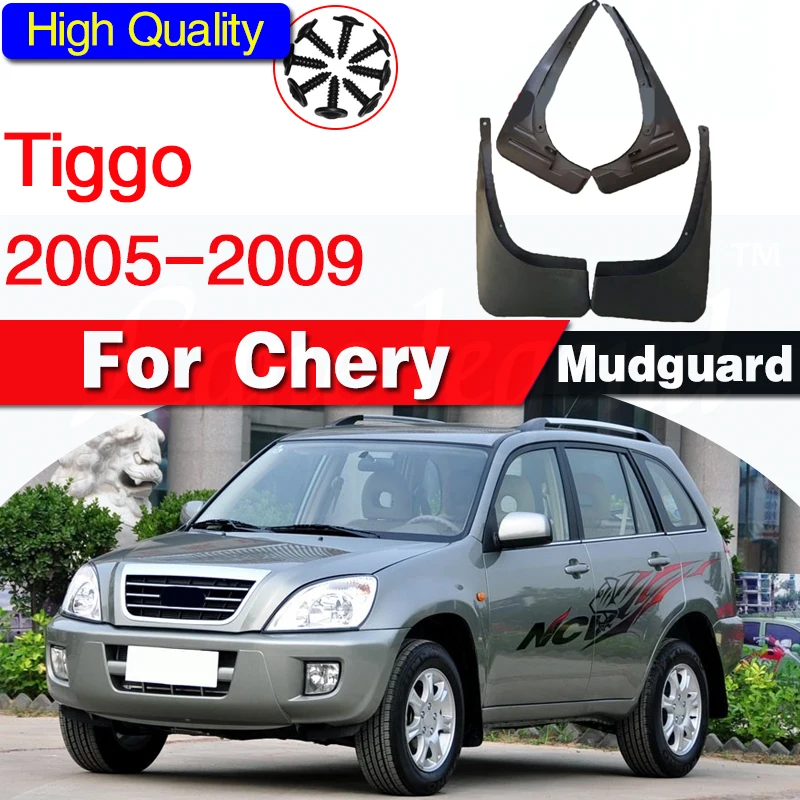 

Mudguards Mud Flap Flaps Splash Guards Fender Protector Cover 4pcs for Chery Tiggo T11 2005 2006 2007 2008 2009Car Accessories