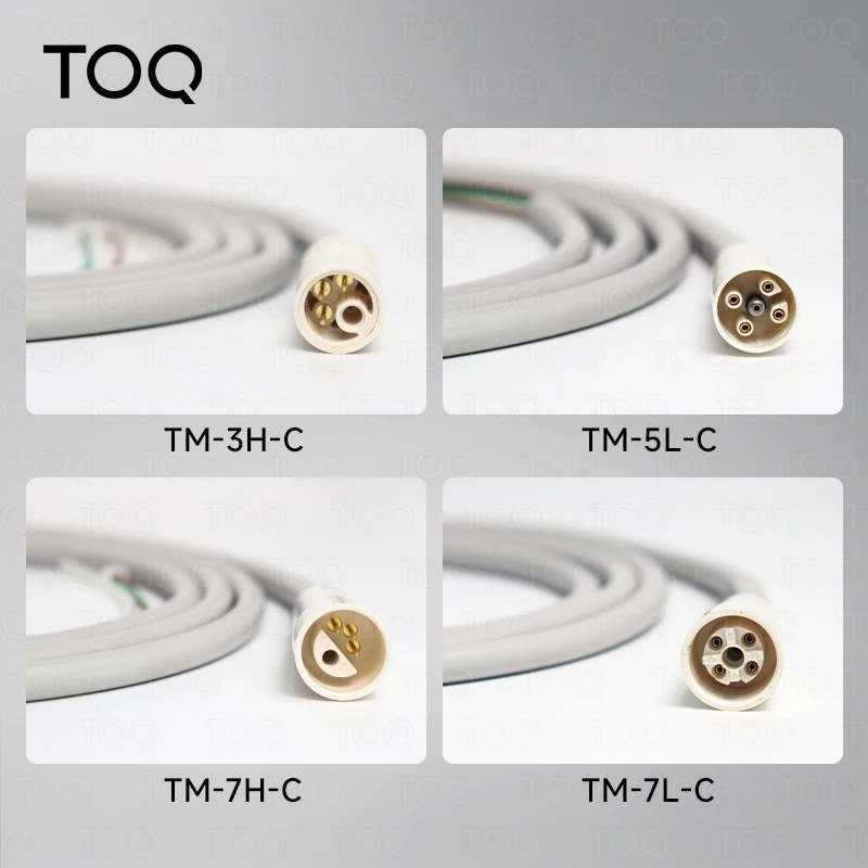 Dental Ultrasonic Scaler Tubing Cable - 3H/5L/7H/7L Connector Detachable Hose Compatible With EMS NSK Satelec UDS VRN Handpiece