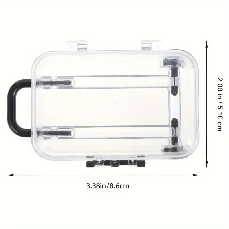12pcs Mini Transparent Plastic Suitcase Storage Boxes with Retractable Wheels Jewelry Snack Organizer