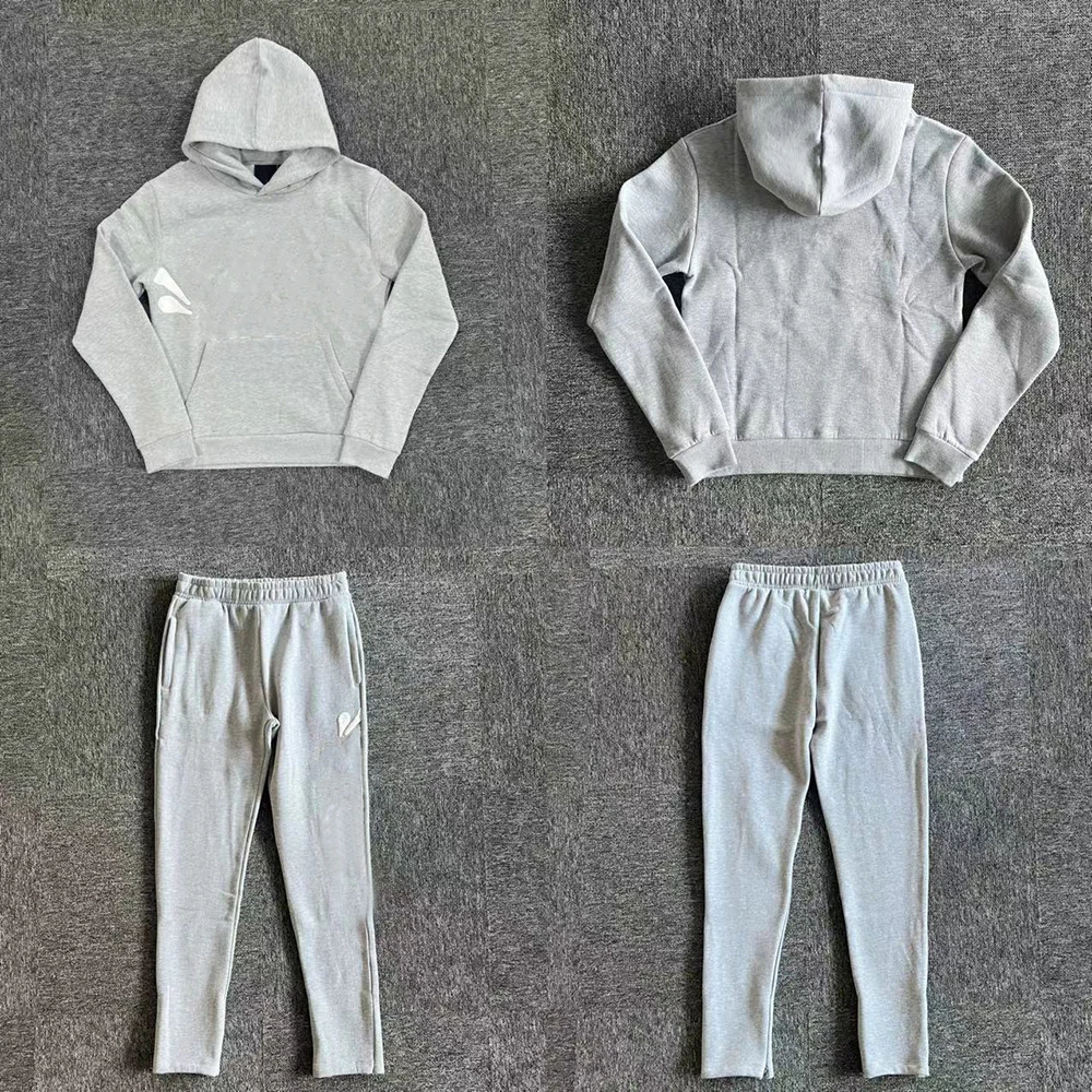 

SY-18 Men's Cotton Tracksuit Hoodie And Trousers Set Streetwear Jogging Outfit for Autumn Winter Comfortable Top Pants Set