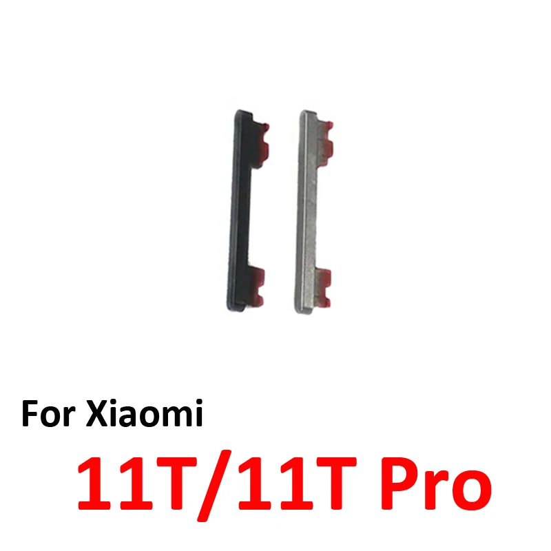 For Xiaomi MI 11T Pro 5G Phone New Housing Power Volume Button On Off Up Down Key Internal Flex Cable Repair Parts Grey Silver image 5
