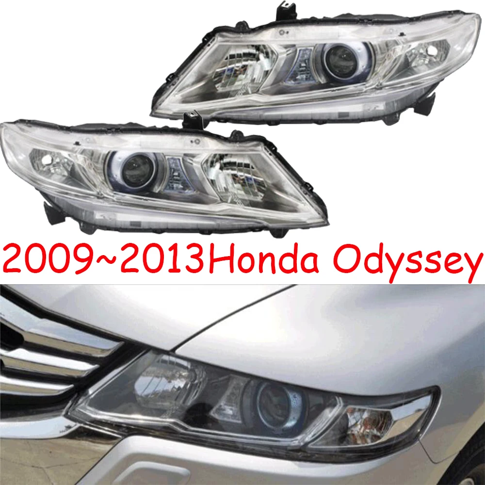 

1pcs car bumper headlamp for Honda Odyssey headlight 2009~2013y car accessories head lamp for Honda Odyssey fog light