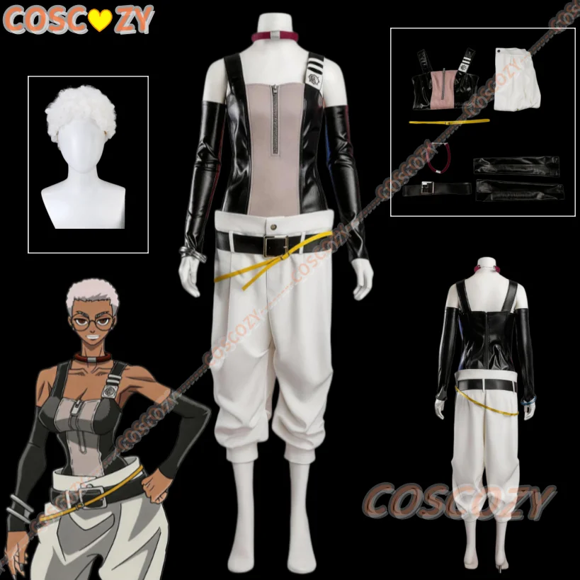 

GACHIAKUTA Semiu Grier Cami Cosplay Costume Wig Accessories Full Costume Adult Women Halloween Carnival Comic Con Outfit