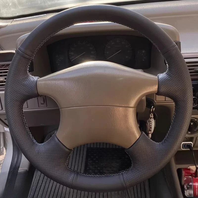 

Для Citroën Fukang 04-07 Пошитый вручную чехол на руль; легкий и дышащий; дизайн модификации в стиле полного покрытия