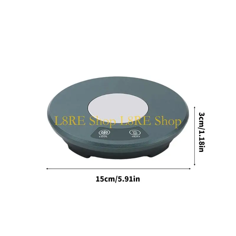 L8RE 131 ℉/55 ℃ القدح دفء كوب كهربائي القهوة دفئًا لكوب المكتب مكتب منزلي أكثر دفئًا