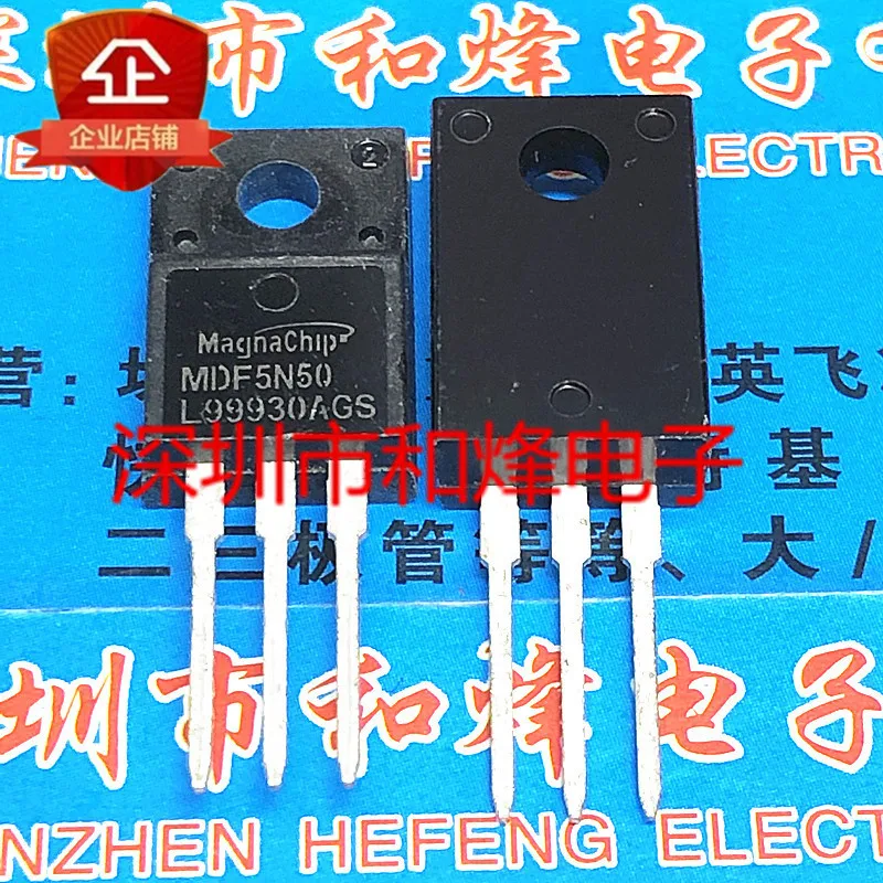 5PCS-10PCS MDF5N50 TO-220F 500V 5A ORIGINAL AUF LAGER