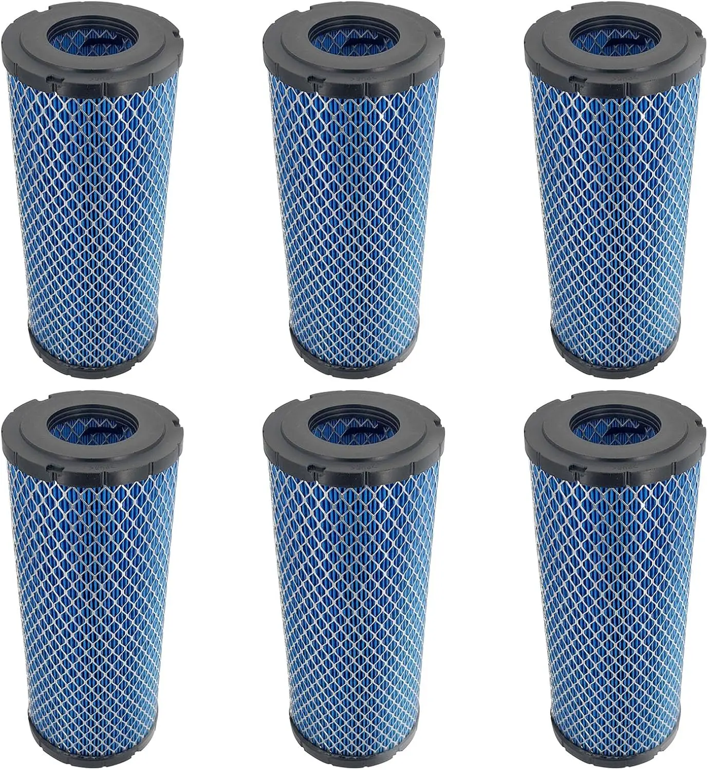 6 Filtros de Aire 7082115 7081937 para Polaris 2016-2025 Side By Side GENERAL XP 4 1000, RZR S 4 900 1000, RZR Trail S 900 1000, RAN